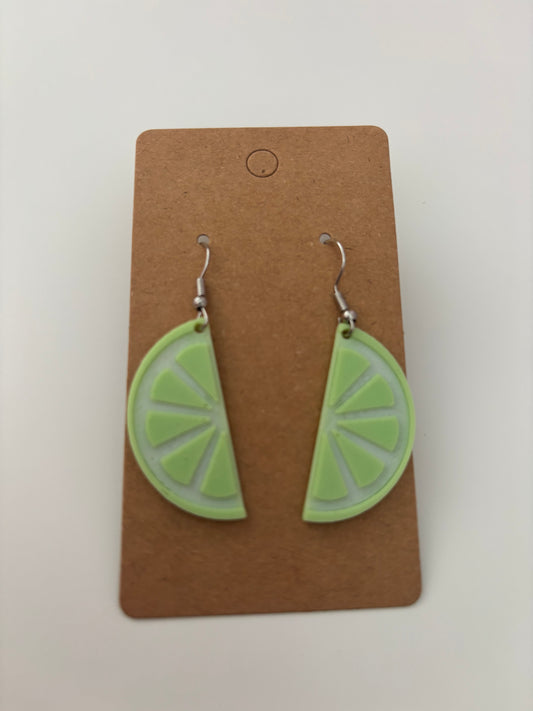 Lime Earrings